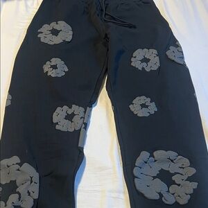 Stylish Black and Gray Men's Joggers